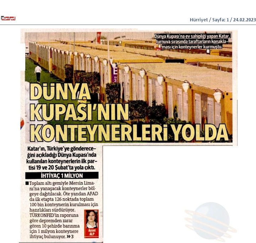 Kahramanmaras Depremi Afet Durum Raporu 13 Subat 2023 - 24