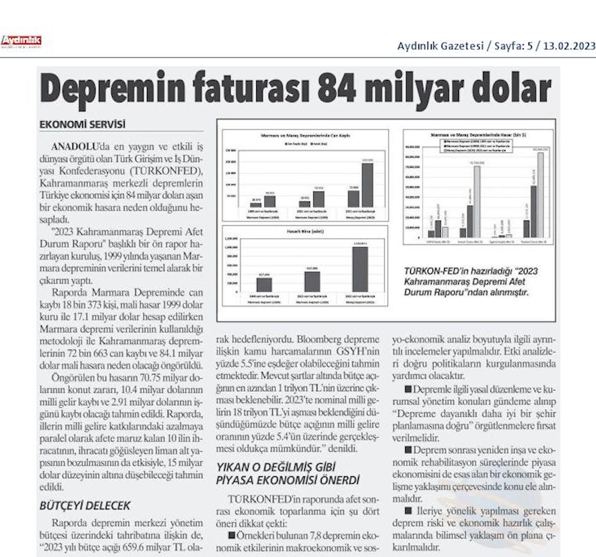 Kahramanmaras Depremi Afet Durum Raporu 13 Subat 2023 - 41