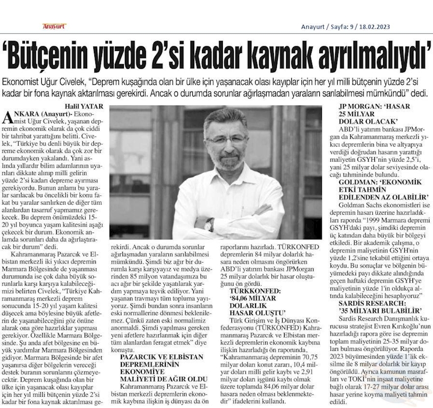 Kahramanmaras Depremi Afet Durum Raporu 13 Subat 2023 - 84