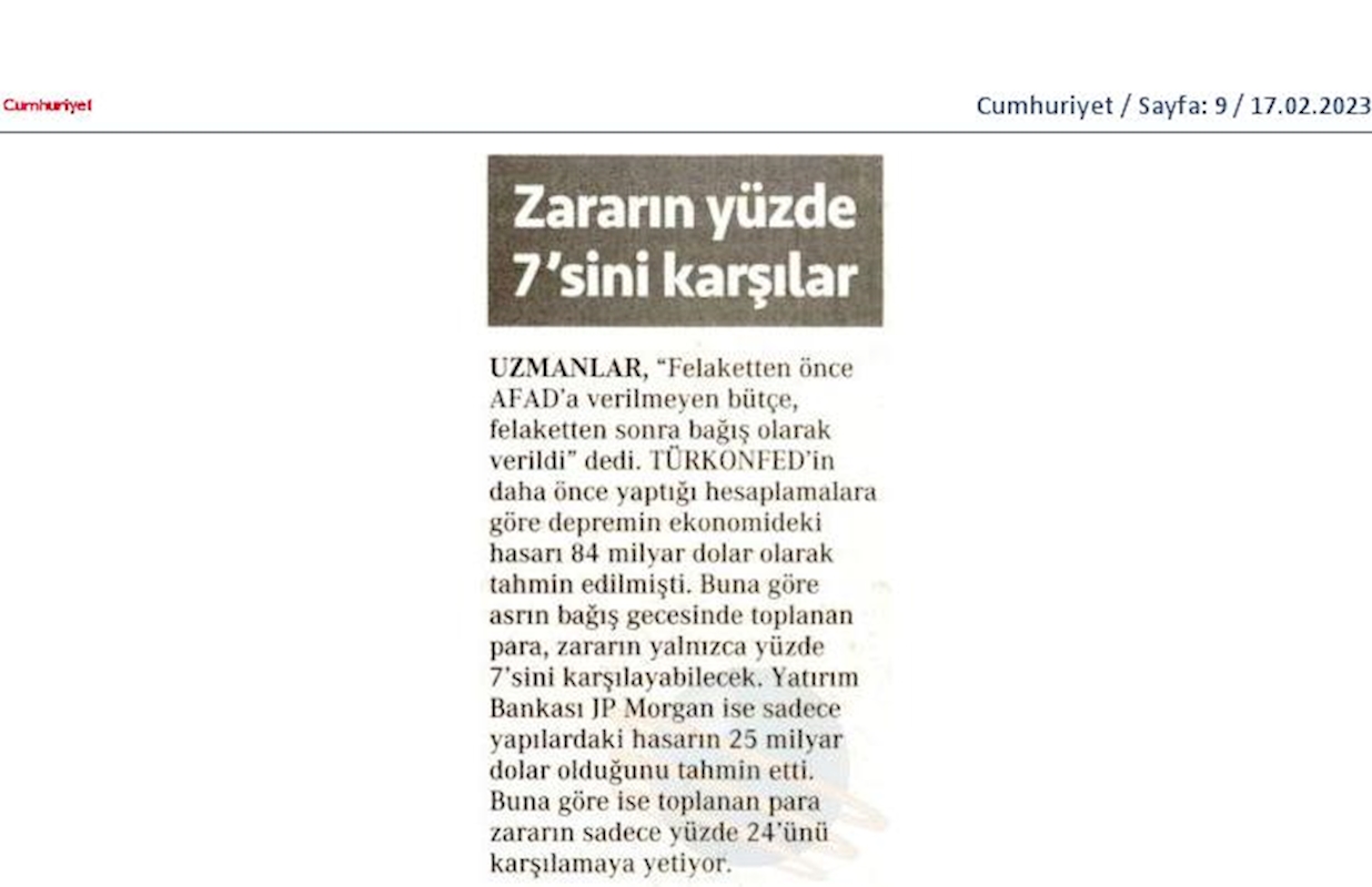 Kahramanmaras Depremi Afet Durum Raporu 13 Subat 2023 - 88
