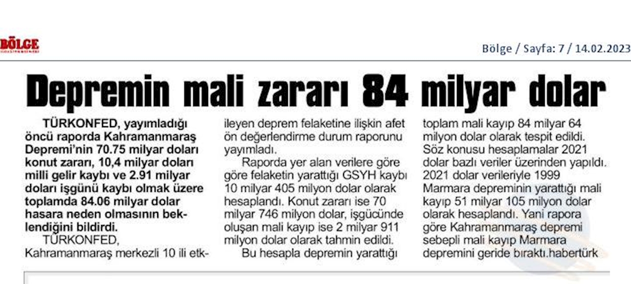 Kahramanmaras Depremi Afet Durum Raporu 13 Subat 2023 - 163