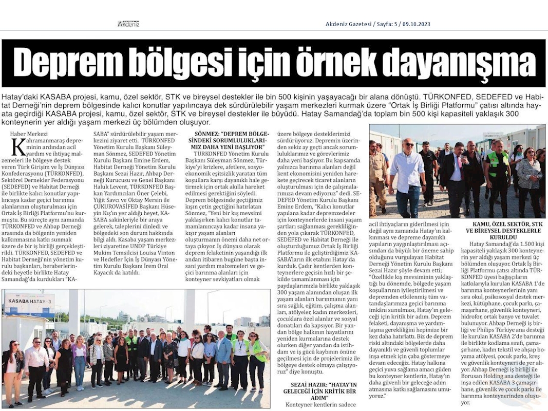 Kasaba Ziyareti 9 Ekim 2023 Hatay - 8