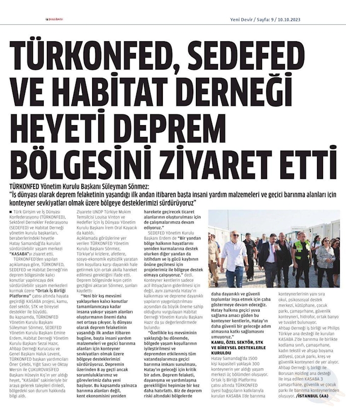 Kasaba Ziyareti 9 Ekim 2023 Hatay - 27
