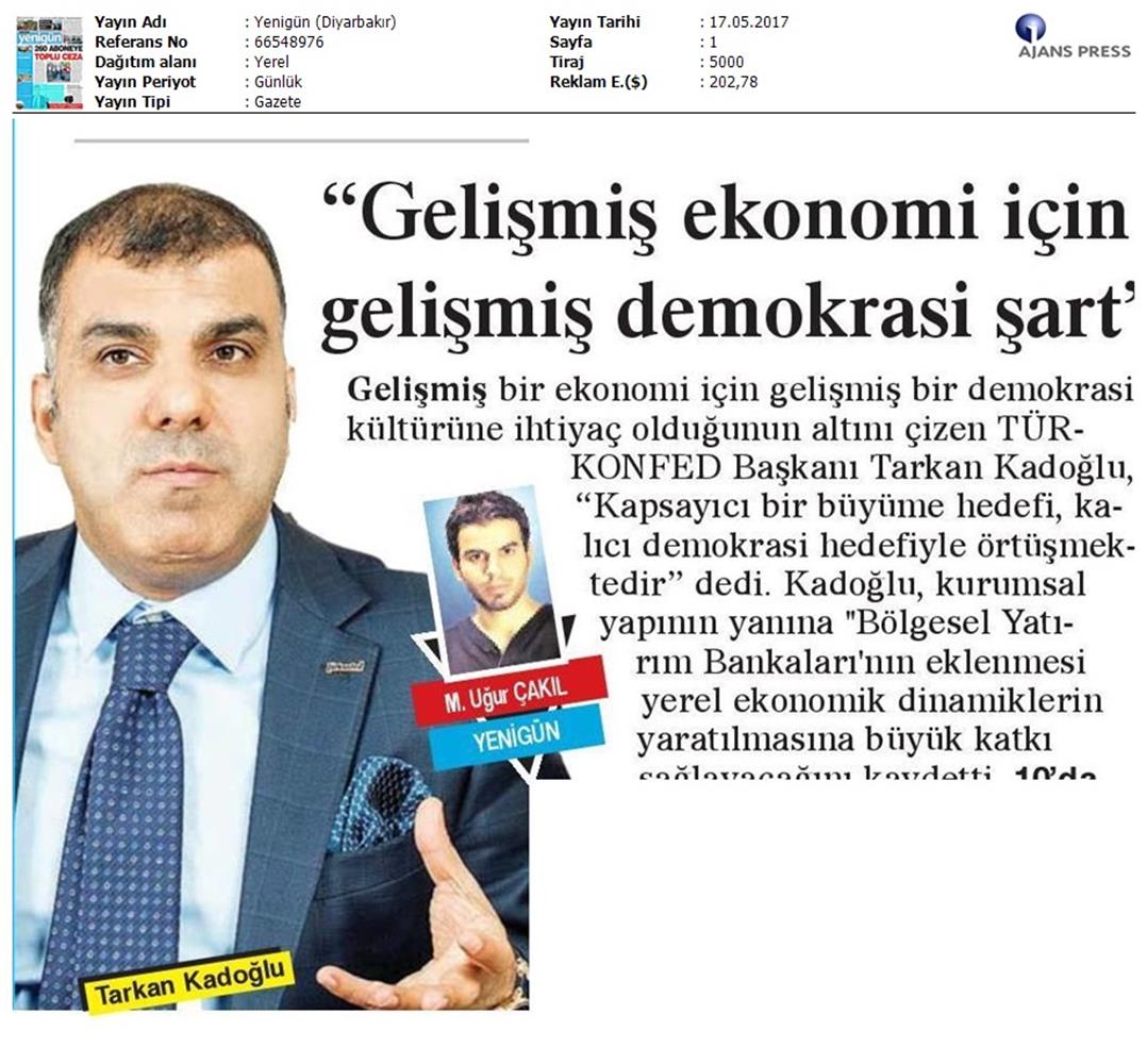 Kent Bolge Yerel Kalkinmada Yeni Dinamikler Raporu Basin Yansimalari 17 Mayis 2017 - 14