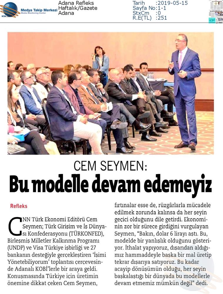 Kent Bolge Yerel Yönetimde Yeni Dinamikler Medya Yansimalari 10 Mayis Mersin - 10