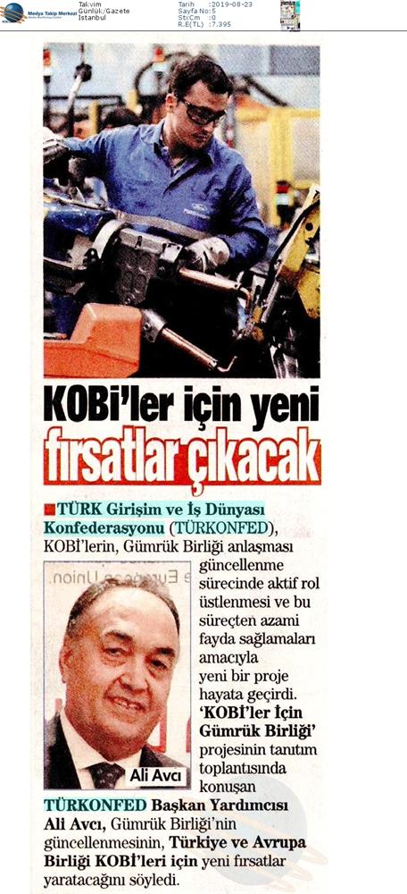 KOBİ'ler Icin Gumruk Birligi Kapanis Toplantısı Medya Yansimalari 16 Ocak 2020 Istanbul - 7