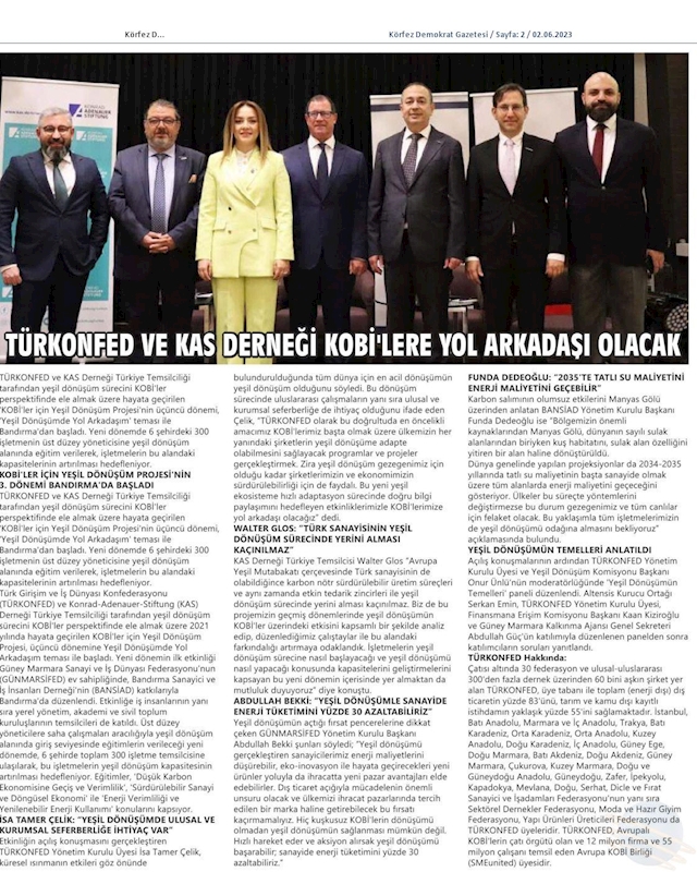 KOBİ'ler Icin Yesil Dönüşüm Yol Arkadasim Etkinligi 31 Mayis 2023 Bandirma - 6
