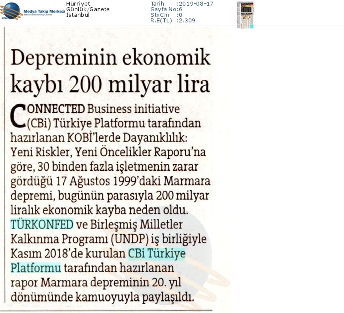 Kobilerde Dayaniklilik Yeni Riskler Yeni Oncelikler Raporu Medya Yansimalari 17 Agustos 2019 - 31