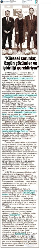 Kobilerde Dayaniklilik Yeni Riskler Yeni Oncelikler Raporu Medya Yansimalari 17 Agustos 2019 - 48