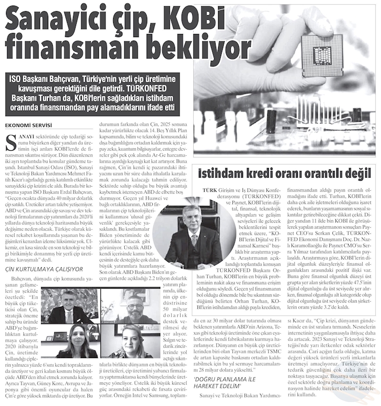KOBİ'lerin Dijital Ve Finansal Karnesi Pandeminin Isletmelere Etkisi 1 Arastirma Raporu Basin Yansimalari 7 Nisan 2021 - 2