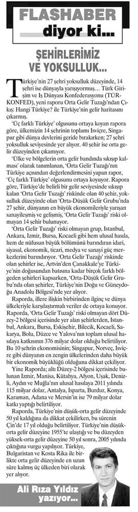 Orta Gelir Tuzagi Raporu - 1