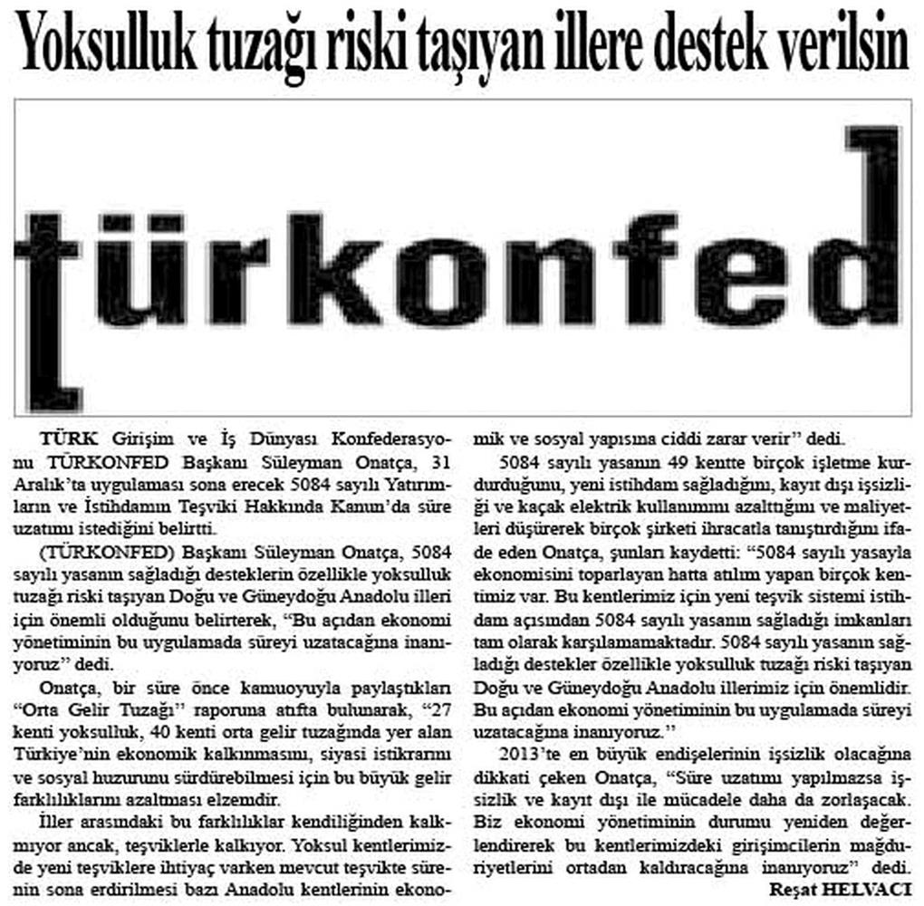 Orta Gelir Tuzagi Raporu - 13