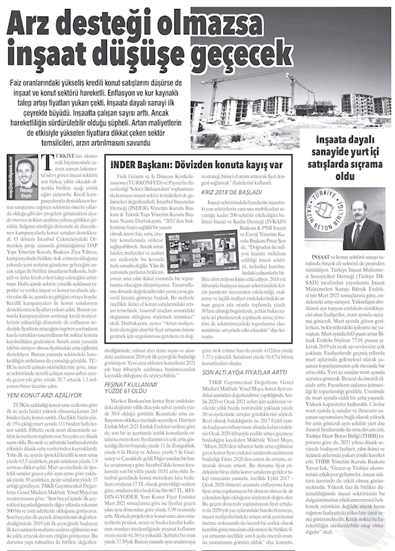 Sektor Buluşmalari Basin Yansimalari 14 Nisan 2021 - 4
