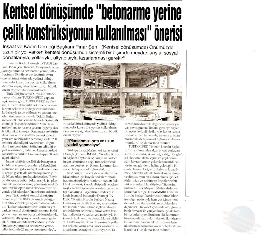 Sektor Buluşmalari Basin Yansimalari 14 Nisan 2021 - 7