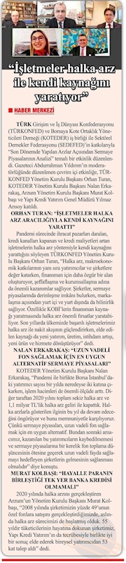 Son Donemde Yapilan Halka Arzlar Acisindan Sermaye Piyasalarinin Analizi Webinari Basin Yansimalari 11 Subat 2021 - 5