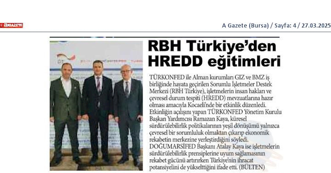 Sorumlu Isletmeler Destek Merkezi 25 Mart 2025 Kocaeli - 6