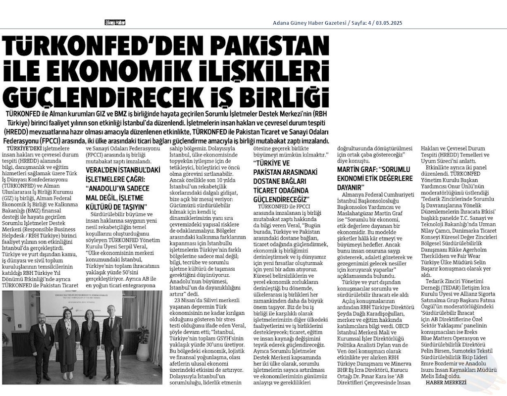 Sorumlu Isletmeler Destek Merkezi 30 Nisan 2025 Istanbul - 8