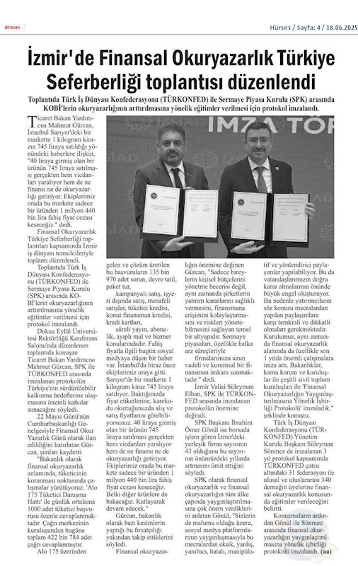 Spk Protokol Imza Toreni 17 Haziran Izmir - 4