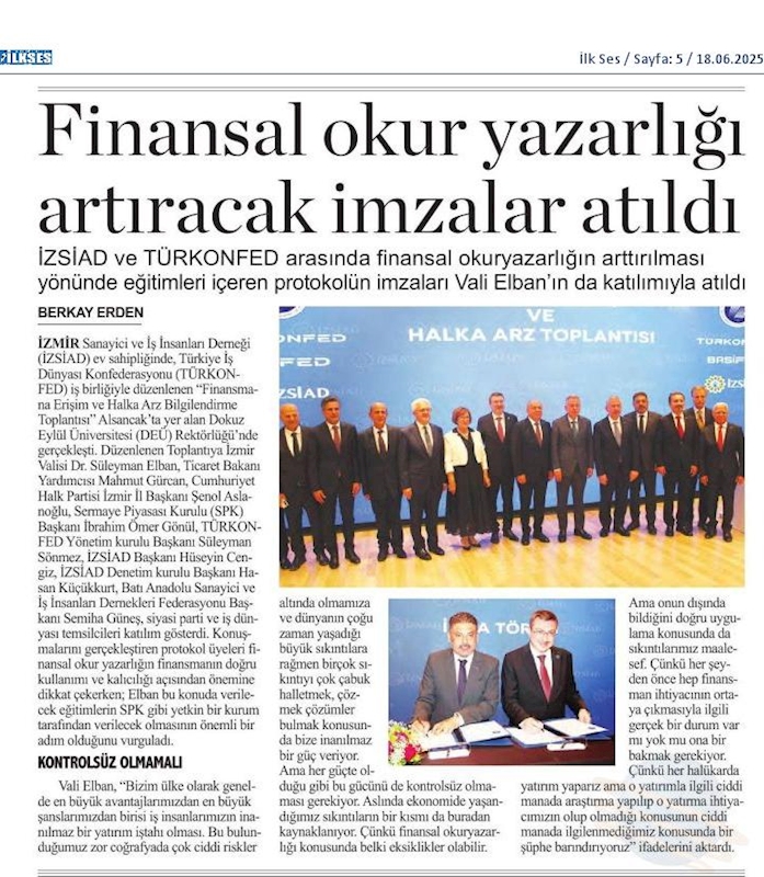 Spk Protokol Imza Toreni 17 Haziran Izmir - 19
