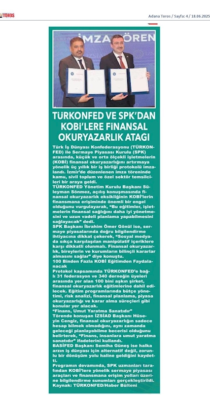 Spk Protokol Imza Toreni 17 Haziran Izmir - 28
