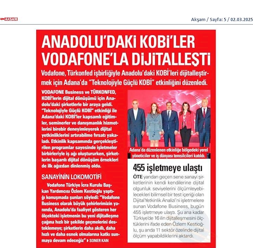 Teknolojiyle Guclu KOBİ 28 Subat 2025 Adana - 2