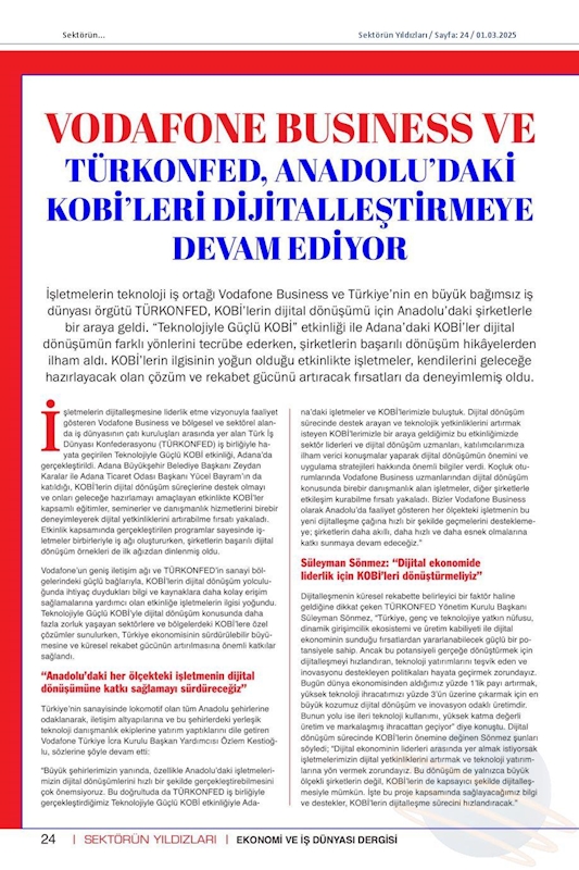 Teknolojiyle Guclu KOBİ 28 Subat 2025 Adana - 8