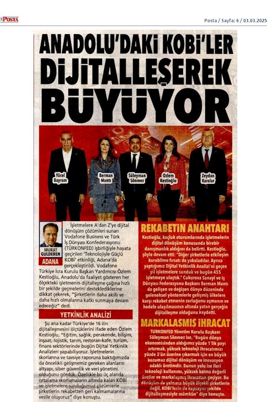 Teknolojiyle Guclu KOBİ 28 Subat 2025 Adana - 11