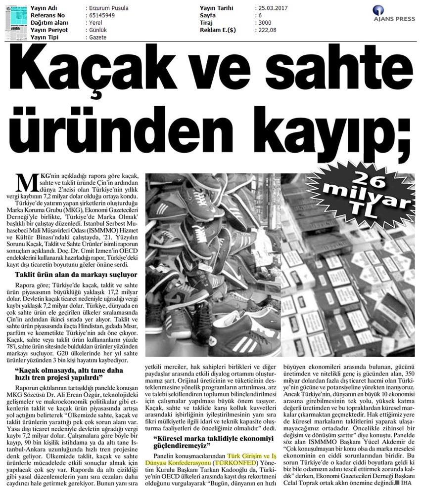 Türkiyede Marka Olmak Calistayi Medya Yansimalari 23 Mart 2017 Istanbul - 14