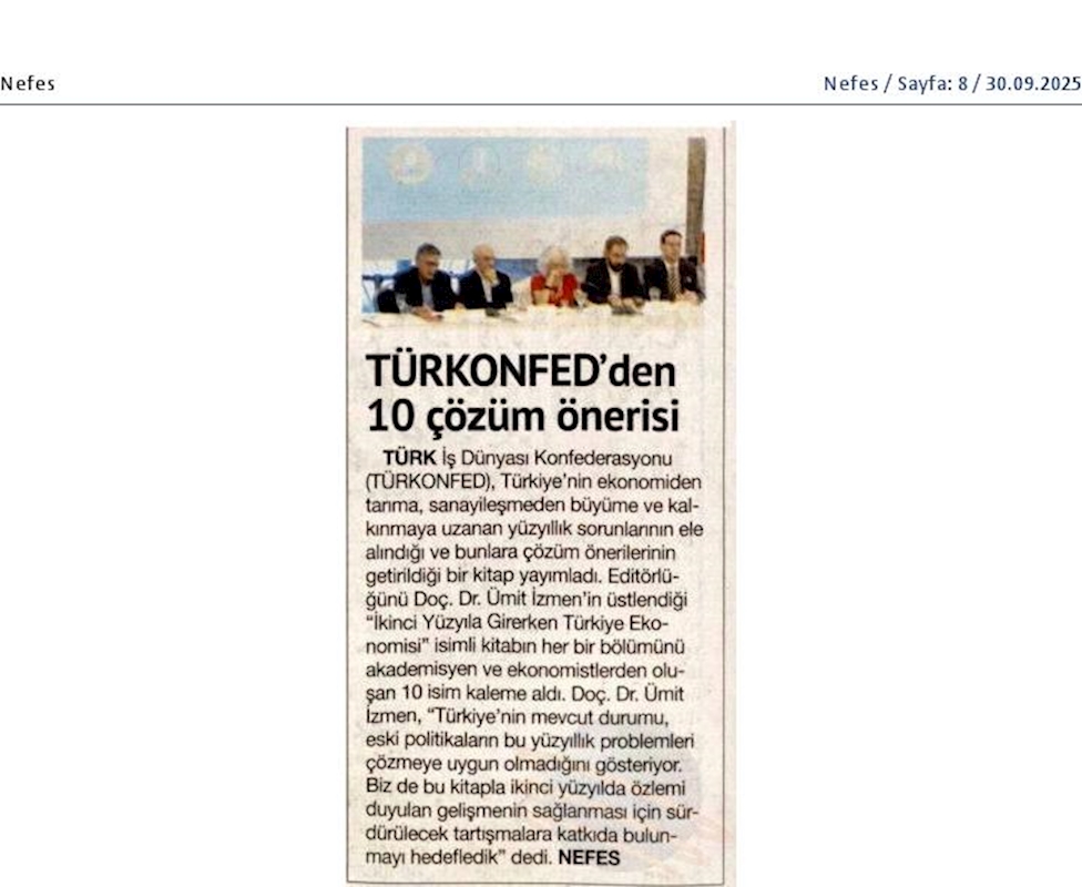 Türkiyenin 10 Sorununa 10 Uzmandan Cozum Onerisi - 8