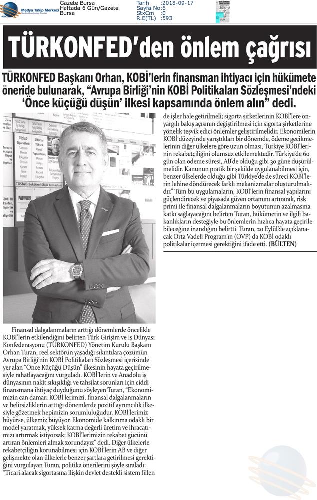 TÜRKONFED Once Kucugu Dusun Medya Yansimalari 17 Eylul 2018 - 16