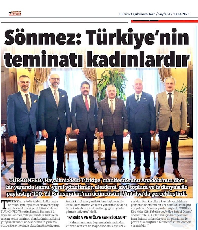 TÜRKONFED 100 Yil Buluşmalari 12 Nisan 2023 Antalya - 23