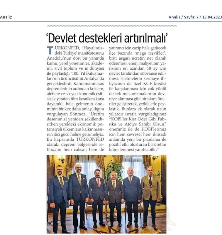 TÜRKONFED 100 Yil Buluşmalari 12 Nisan 2023 Antalya - 28