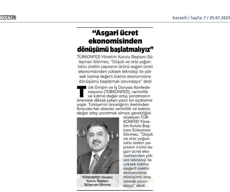 TÜRKONFED 100 Yil Buluşmalari 24 Temmuz 2023 Aydin - 6