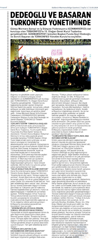 TÜRKONFED 15 Olagan Genel Kurul Toplantısı 9 Mart 2024 Istanbul - 5