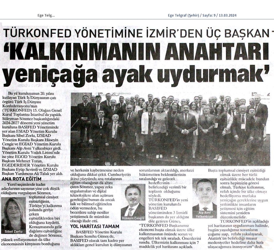 TÜRKONFED 15 Olagan Genel Kurul Toplantısı 9 Mart 2024 Istanbul - 15