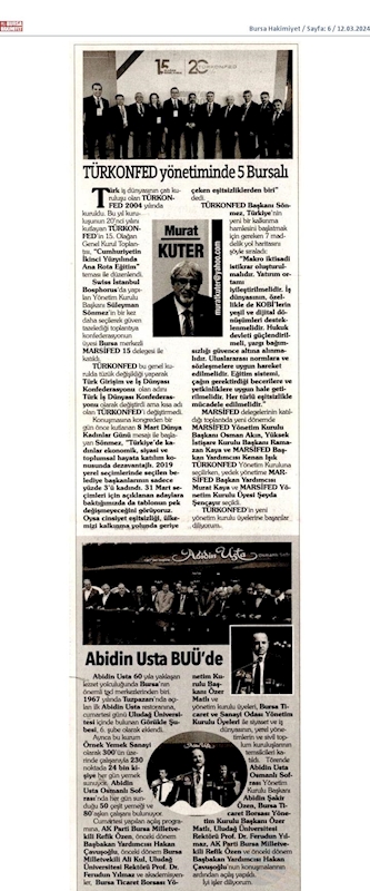 TÜRKONFED 15 Olagan Genel Kurul Toplantısı 9 Mart 2024 Istanbul - 22