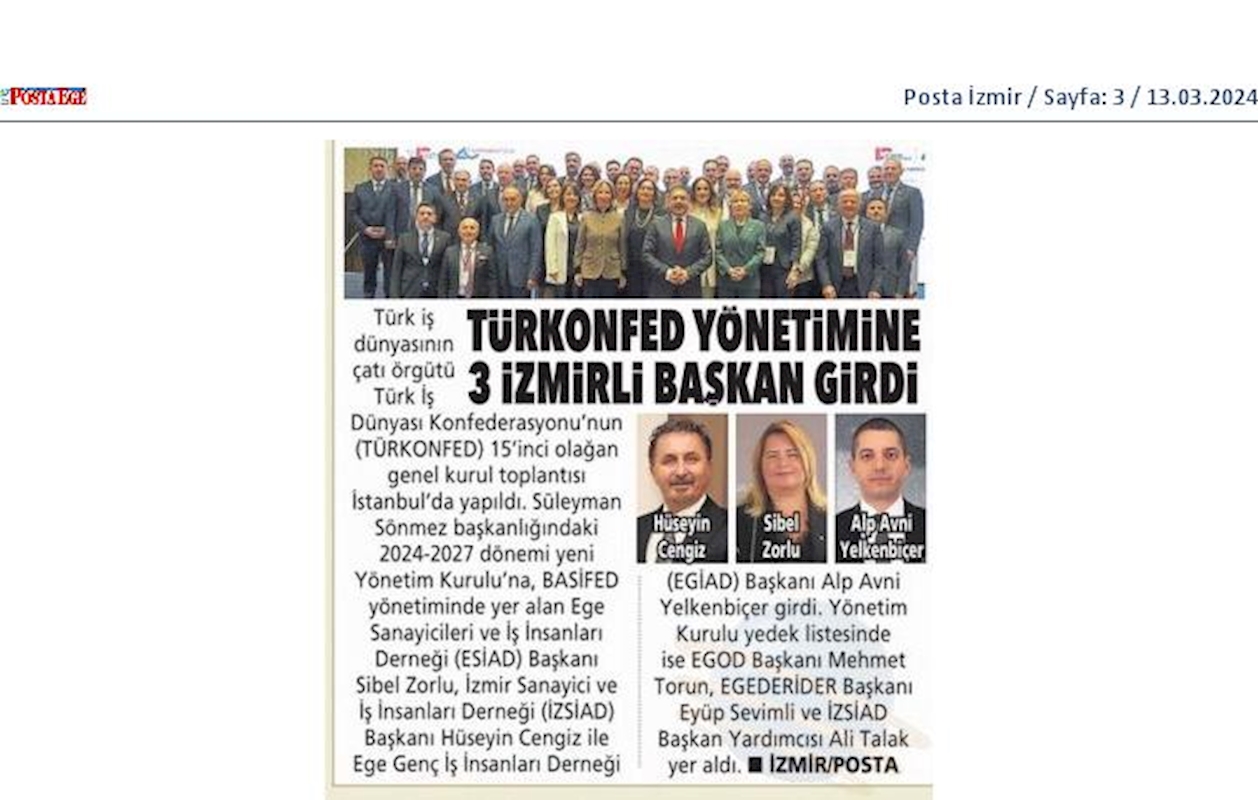 TÜRKONFED 15 Olagan Genel Kurul Toplantısı 9 Mart 2024 Istanbul - 27