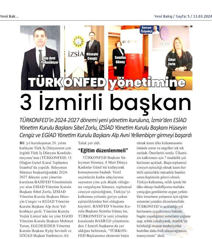 TÜRKONFED 15 Olagan Genel Kurul Toplantısı 9 Mart 2024 Istanbul - 31