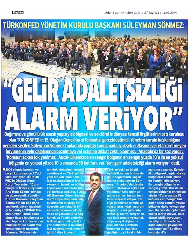TÜRKONFED 15 Olagan Genel Kurul Toplantısı 9 Mart 2024 Istanbul - 36