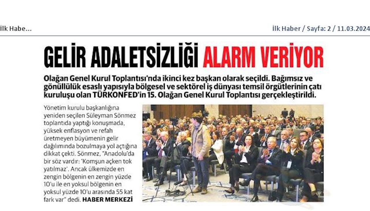 TÜRKONFED 15 Olagan Genel Kurul Toplantısı 9 Mart 2024 Istanbul - 52