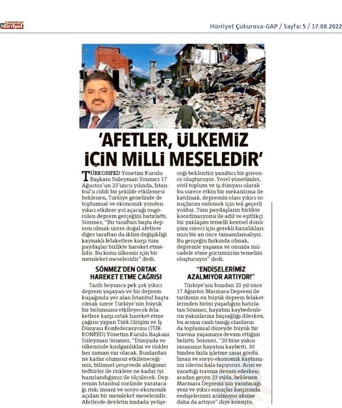 TÜRKONFED 17 Agustos Basin Aciklamasi 17 Agustos 2022 - 15