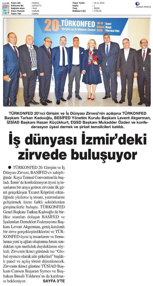 TÜRKONFED 20 Girişim Ve Is Dunyasi Zirvesi 1911206 - 4