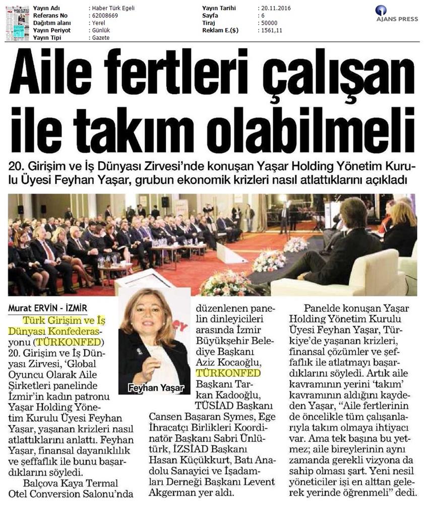 TÜRKONFED 20 Girişim Ve Is Dunyasi Zirvesi 1911206 - 27