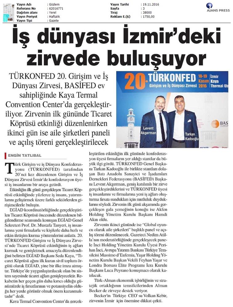 TÜRKONFED 20 Girişim Ve Is Dunyasi Zirvesi 1911206 - 31