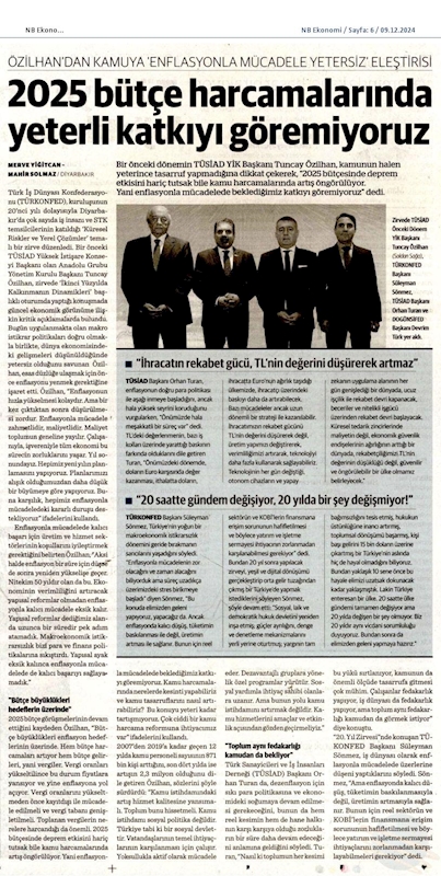 TÜRKONFED 20 Yil Zirvesi 7 Aralik 2024 Diyarbakir - 37