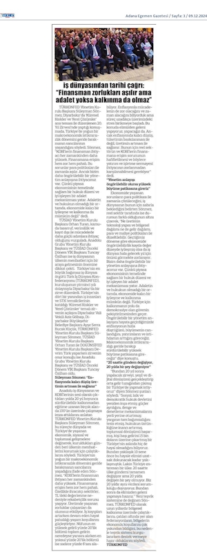 TÜRKONFED 20 Yil Zirvesi 7 Aralik 2024 Diyarbakir - 53