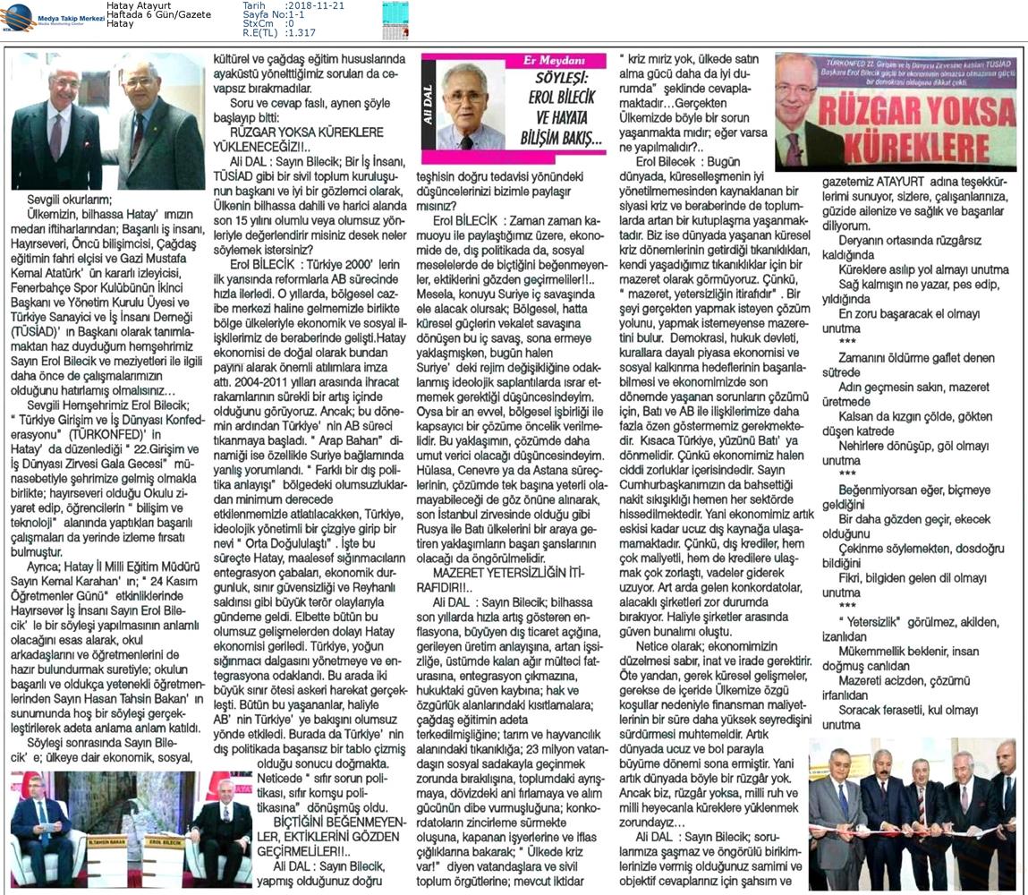 TÜRKONFED 22 Girişim Ve Is Dunyasi Zirvesi 16 17 Kasim Hatay - 6