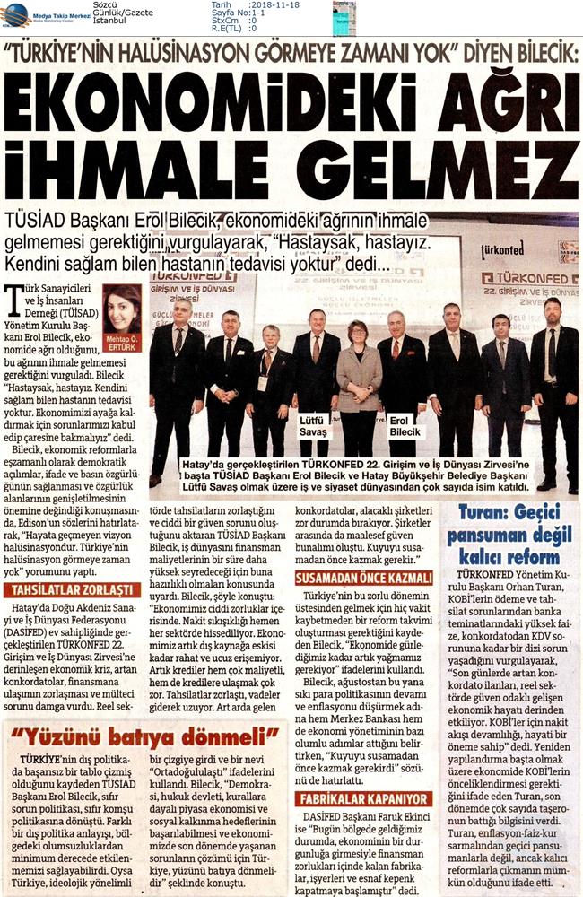 TÜRKONFED 22 Girişim Ve Is Dunyasi Zirvesi 16 17 Kasim Hatay - 32