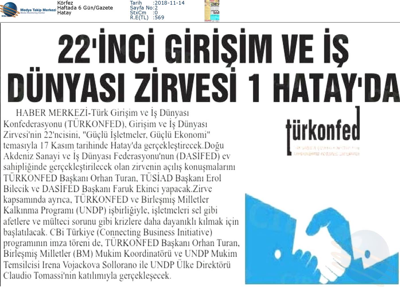 TÜRKONFED 22 Girişim Ve Is Dunyasi Zirvesi 16 17 Kasim Hatay - 43