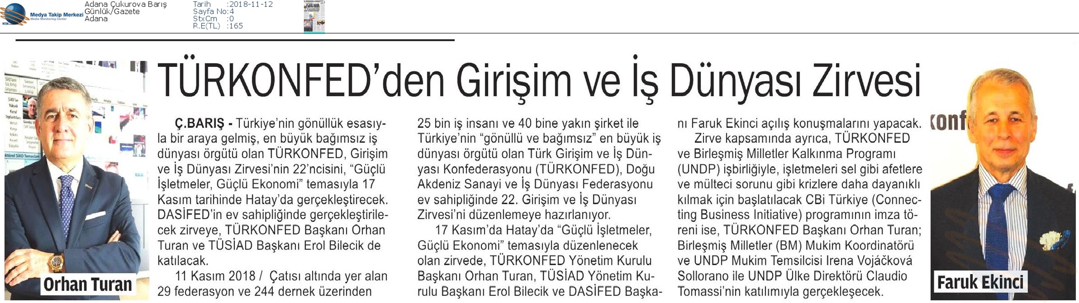 TÜRKONFED 22 Girişim Ve Is Dunyasi Zirvesi 16 17 Kasim Hatay - 49